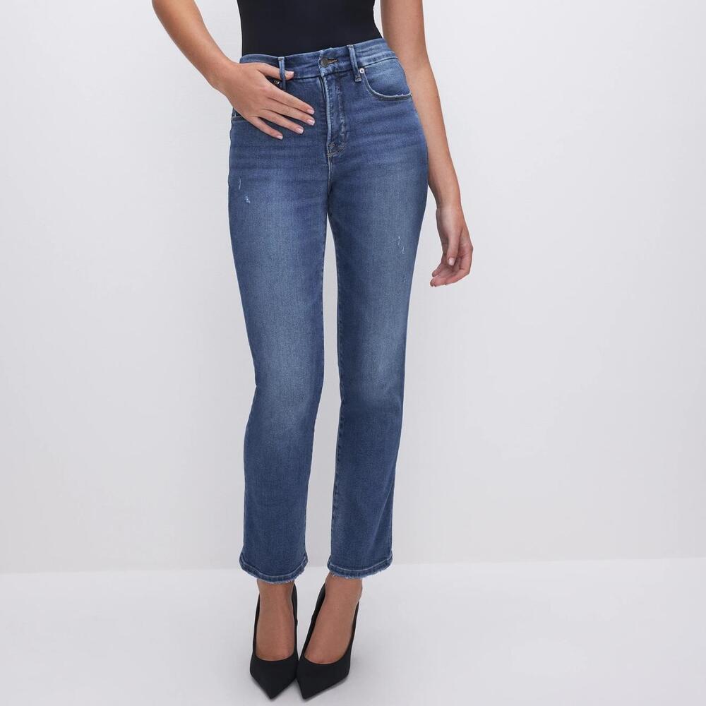 Good American Good Straight Leg Jean- Size 2/26